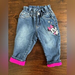 GAP | Disney Fleece-Lined Just Like Mom Jeans with Washwell